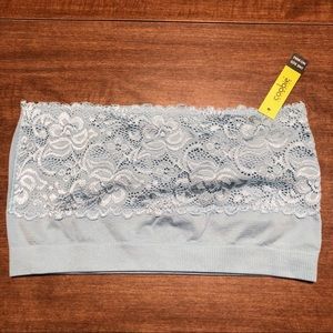 👙 NWT!! One Size Coobie Tube Bra Lace Turquoise